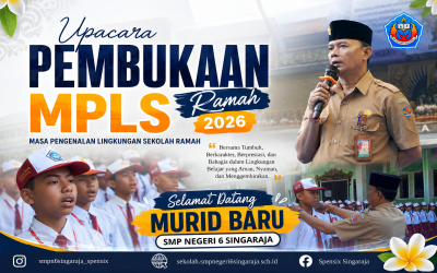 Pembukaan MPLS Ramah SMP Negeri 6 Singaraja
