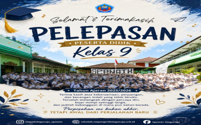 Selamat & Terima Kasih, Generasi Hebat Kelas IX 